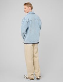 Veste boutonn&eacute;e en jean