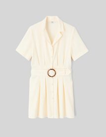 Robe tailleur en twill