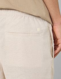 Bermuda en viscose lin