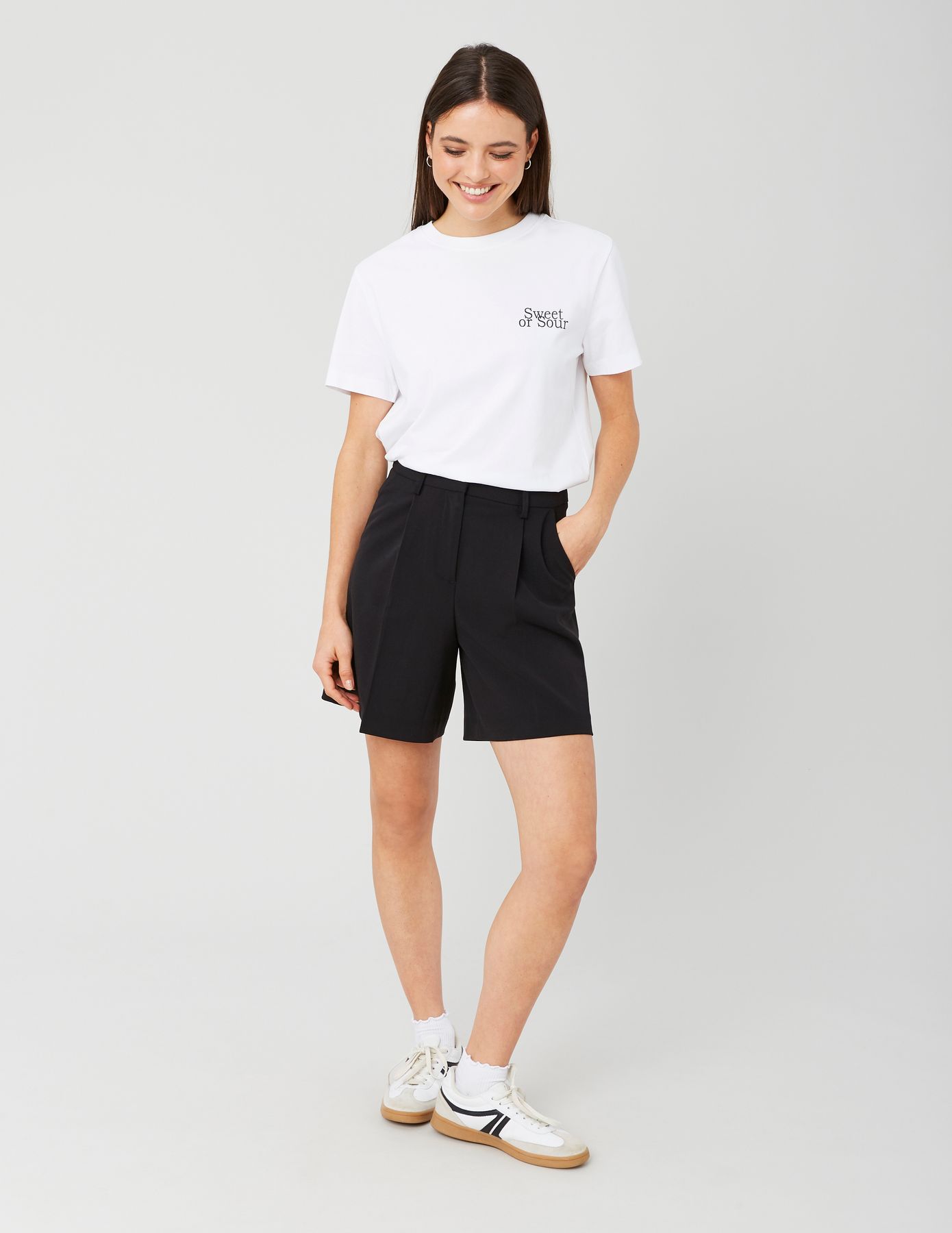 Short bermuda à pinces