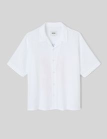 Chemise manches courtes imprimé homard