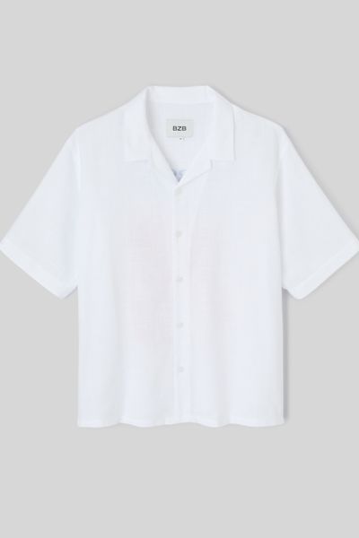 Chemise manches courtes imprimé homard