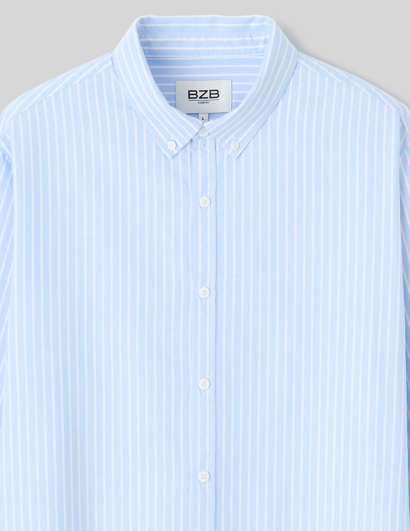 Chemise oxford rayée