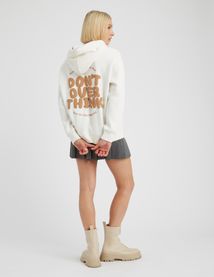 Sweat à capuche imprimé