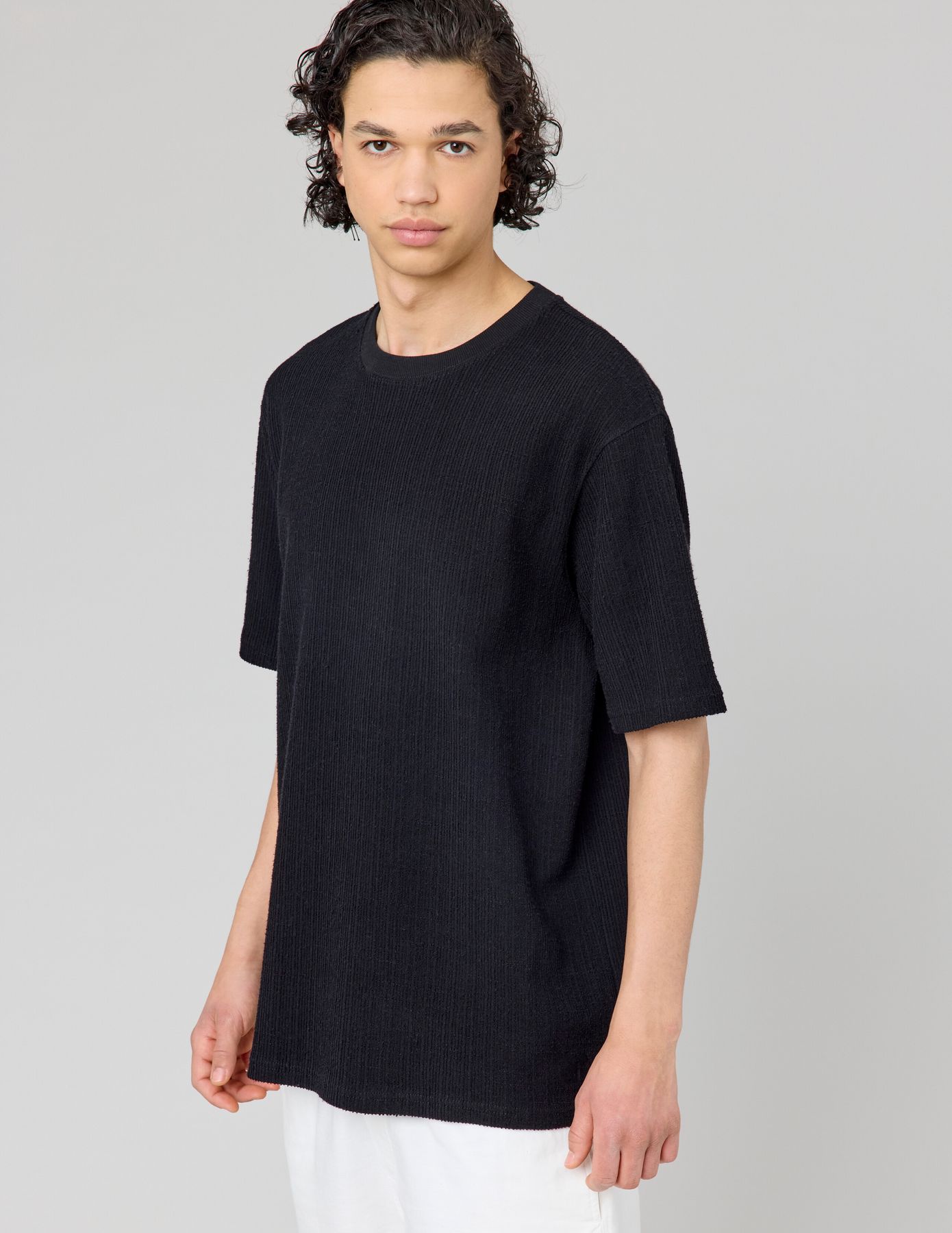 T-shirt matière fantaisie