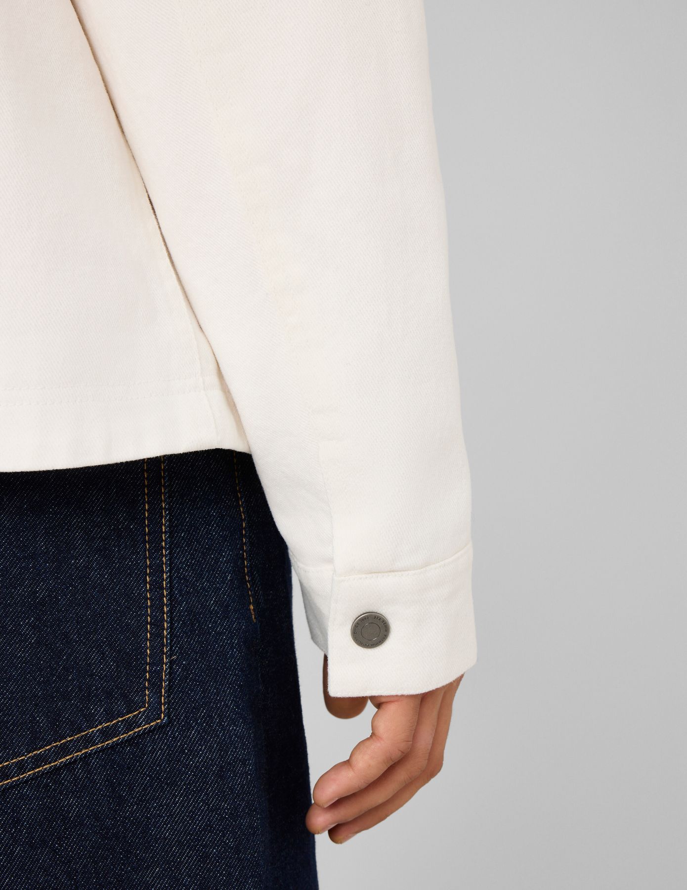Veste zipp&eacute;e unie col velours