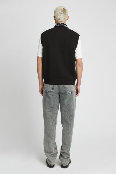 Pull col V sans manches