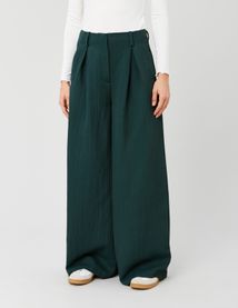 Pantalon fluide &agrave; pince