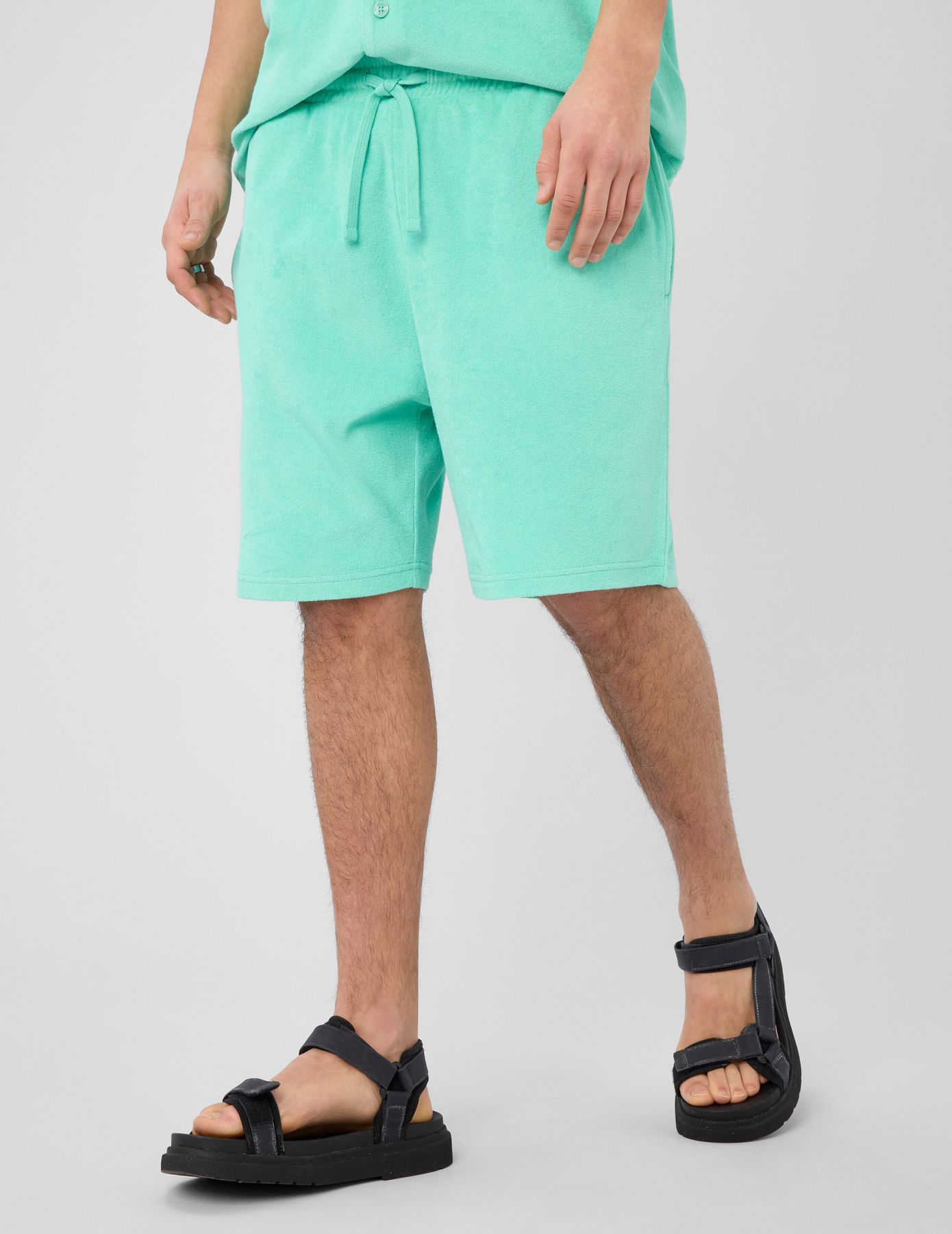 Chemise manches courtes &eacute;ponge