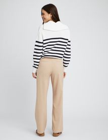 Pantalon tailleur polyester recyclé