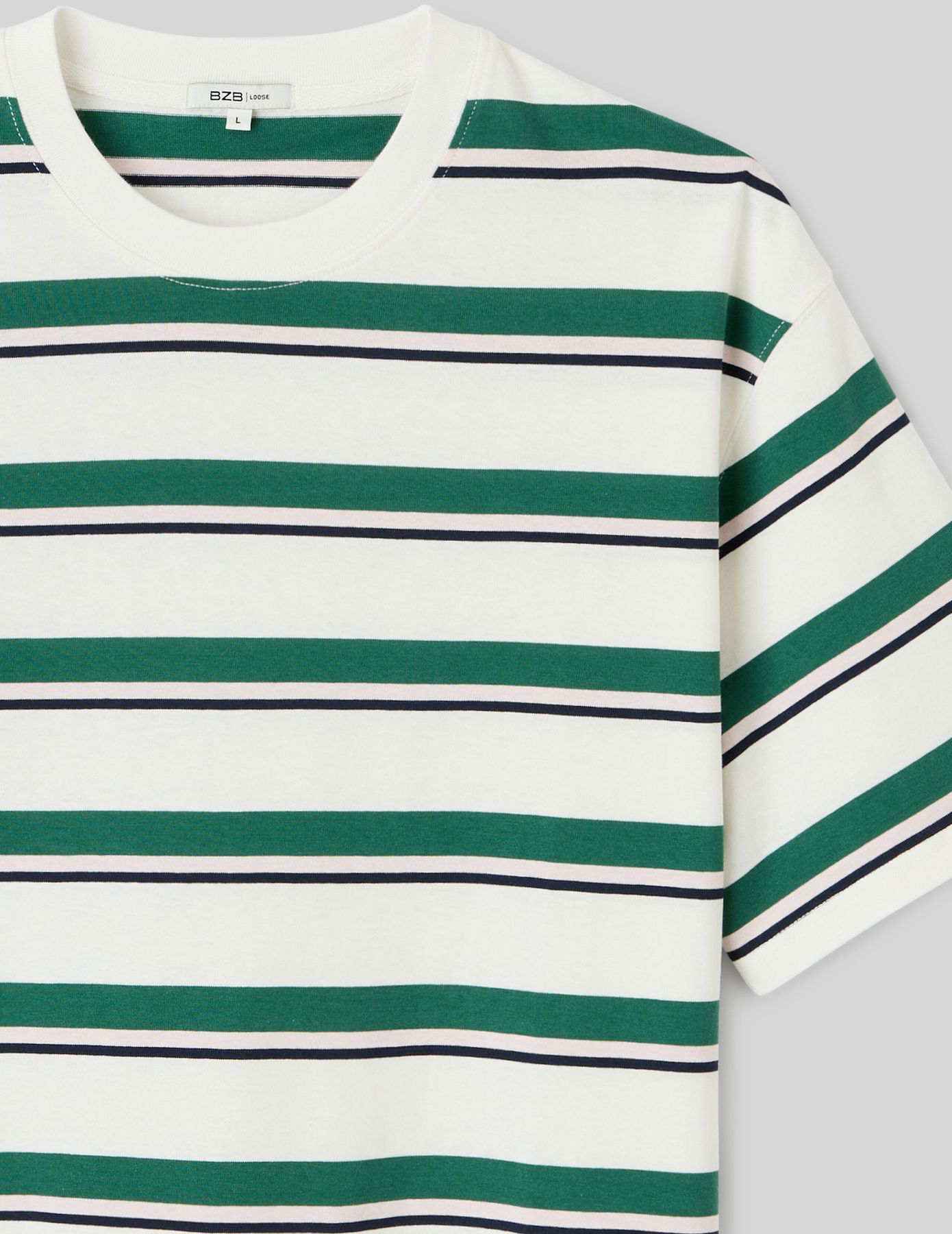 T-shirt &agrave; rayures