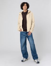 Blouson coup vent à capuche