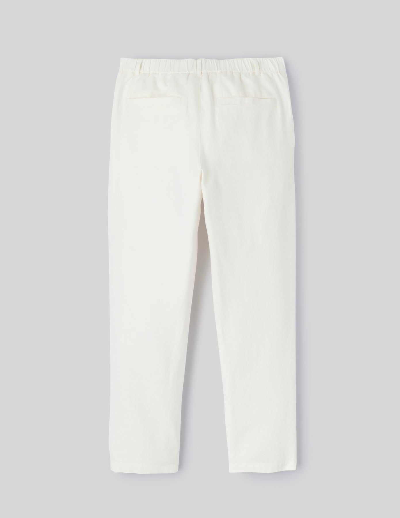 Pantalon de ville coton lin