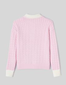 Pull col polo fantaisie