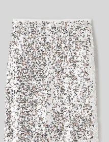 Jupe longue à sequins