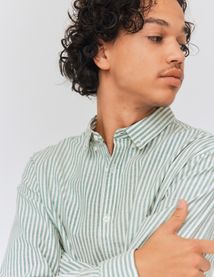 Chemise rayée ajustée