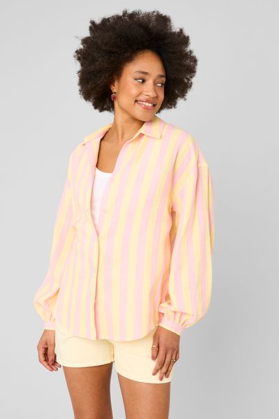 Chemise ray&eacute;e