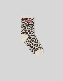 Chaussettes léopard wording