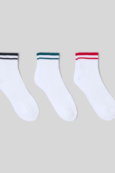 Lot de 3 chaussettes courtes