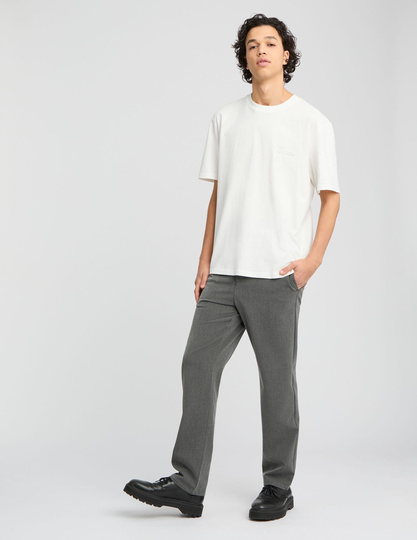 Pantalon fluide duveteux