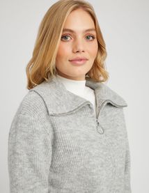 Gilet zipp&eacute; uni