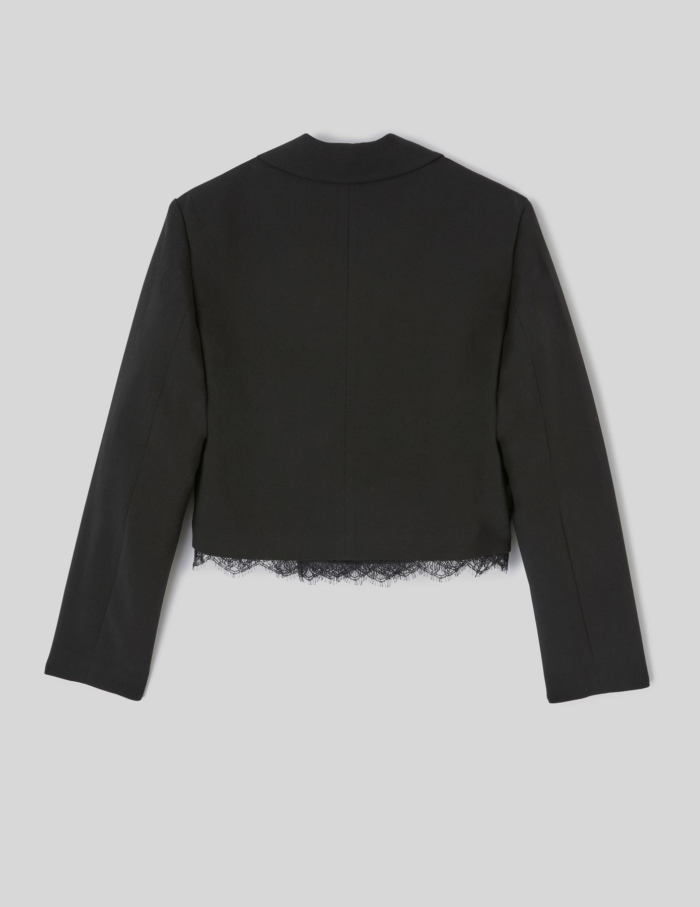Veste tailleur courte dentelle