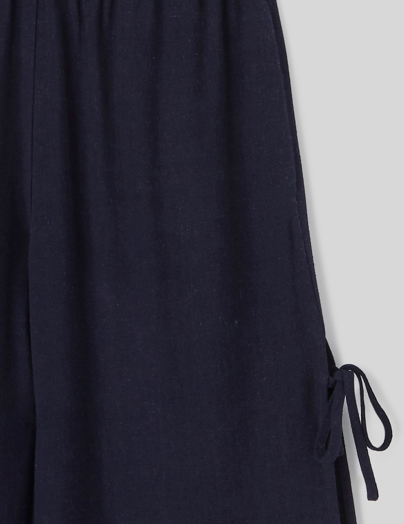 Pantalon fluide avec noeuds