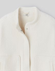 Veste bombardier en laine