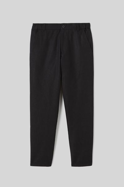 Pantalon de ville coton lin