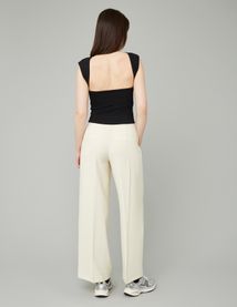 Pantalon fluide à pinces