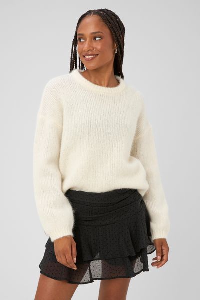 Pull col rond premium