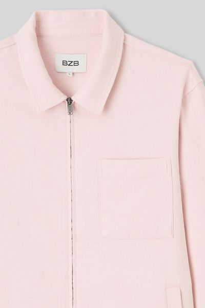 Veste zipp&eacute;e textur&eacute;e