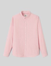 Chemise rayée droite