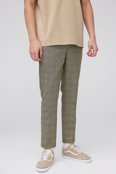 Pantalon de ville à carreaux