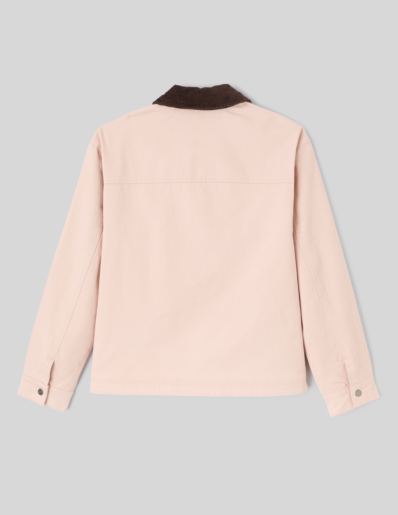 Veste zipp&eacute;e unie col velours