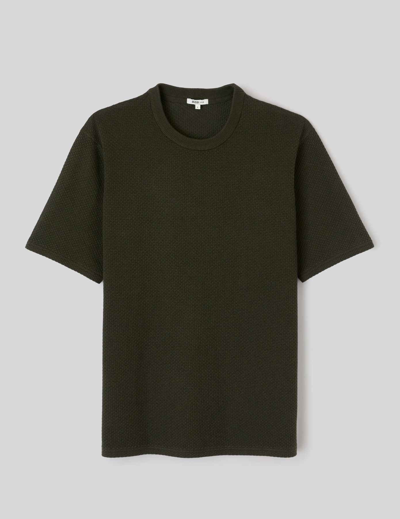 T-shirt maille textur&eacute;e