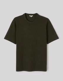 T-shirt maille textur&eacute;e