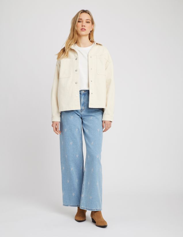 Veste en twill
