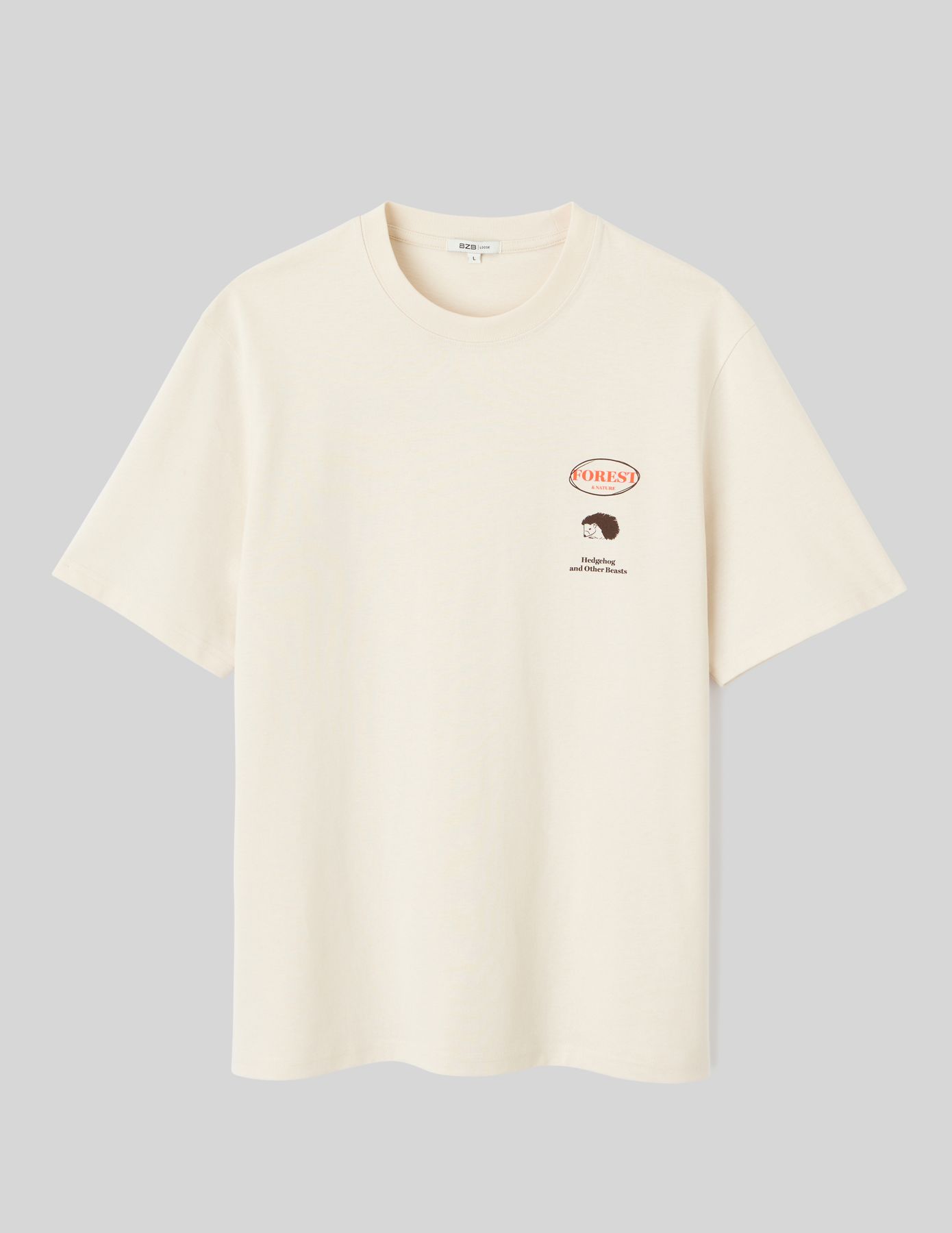 T-shirt imprimé poitrine