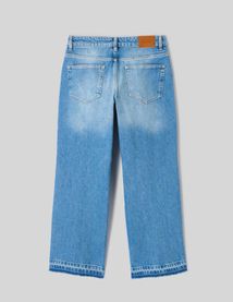 Jean straight taille basse
