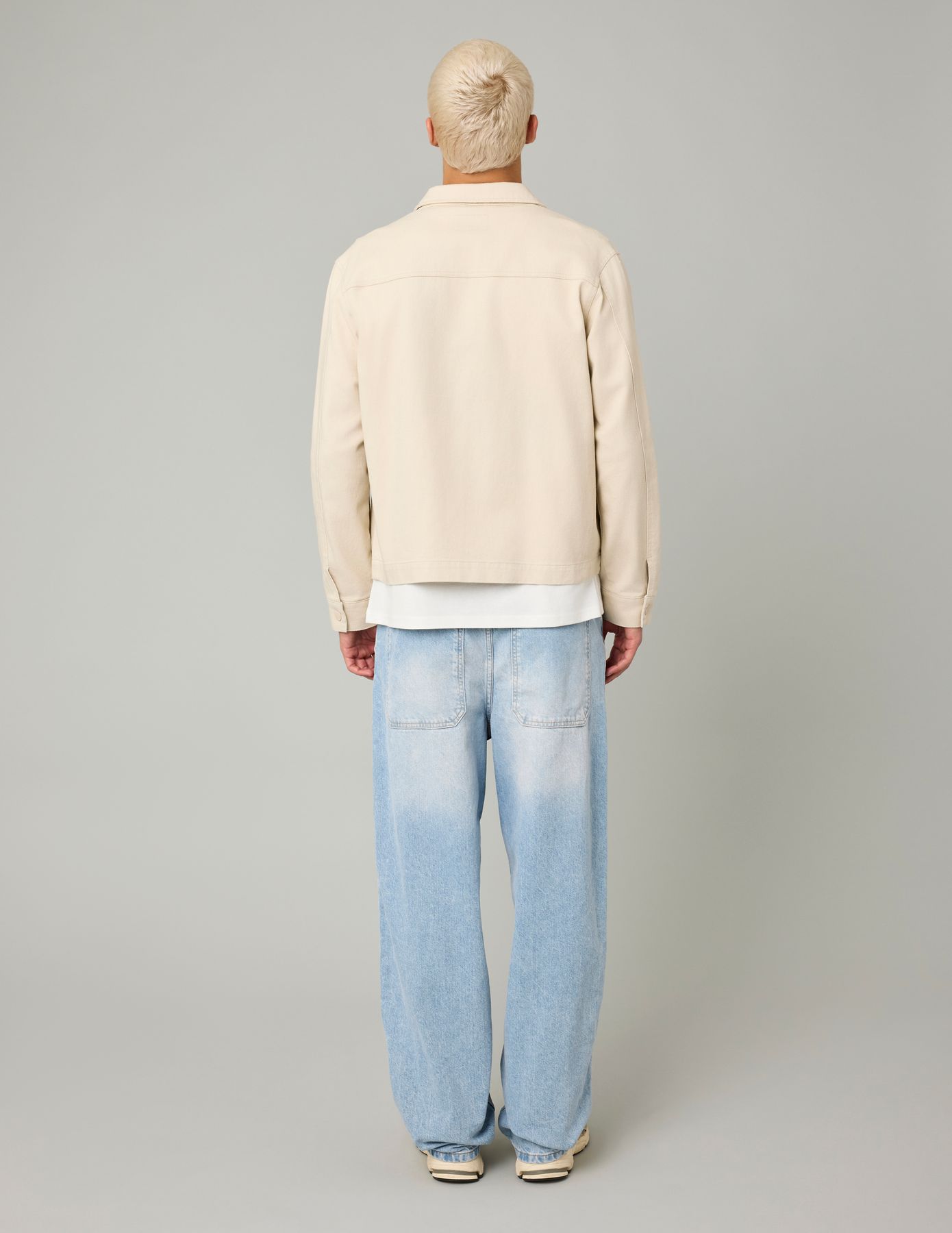 Veste zippée uni