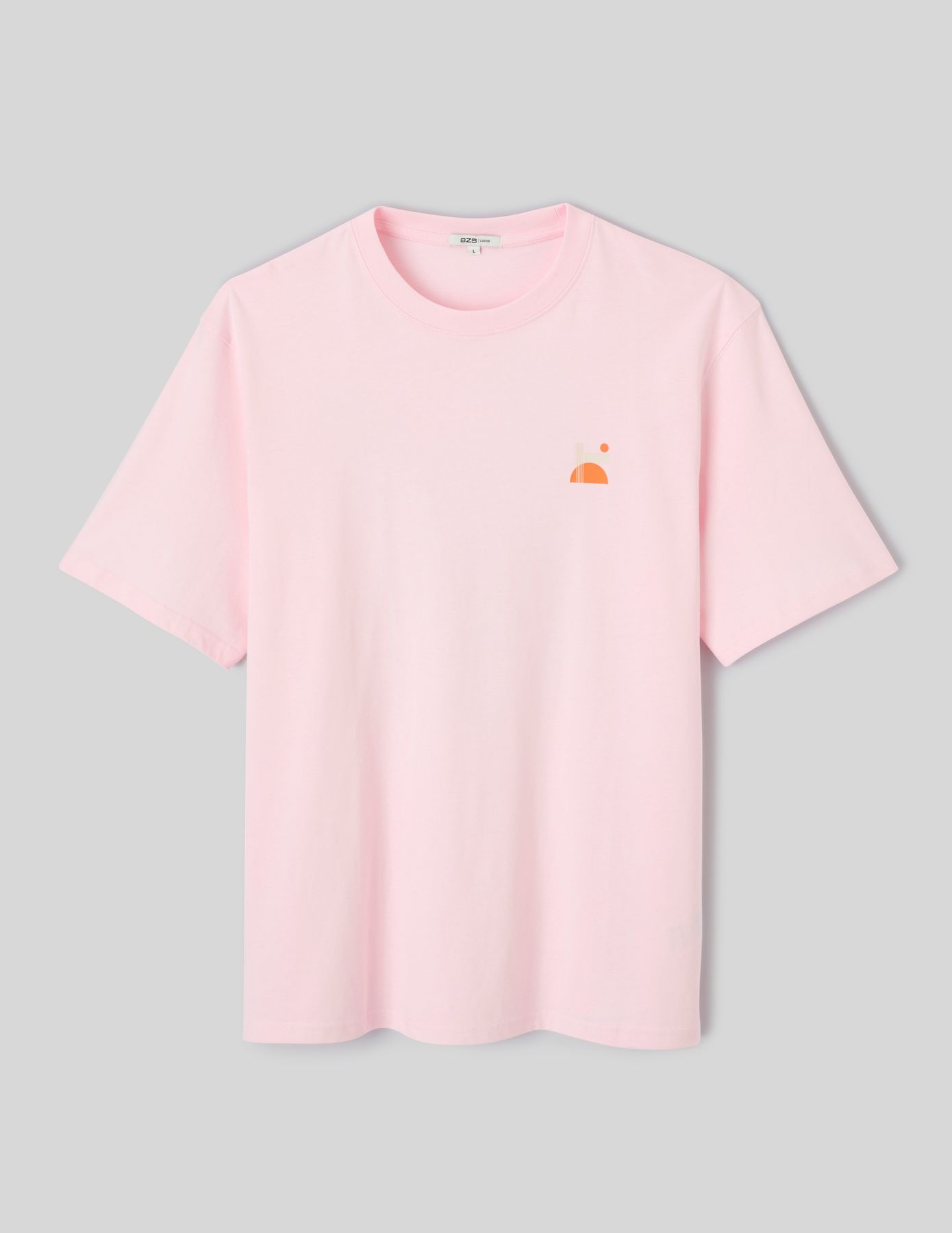 T-shirt imprim&eacute; devant / dos