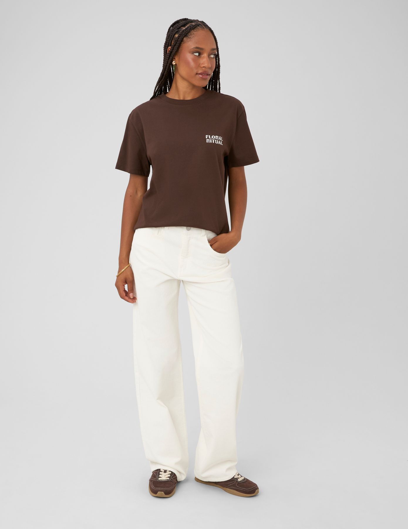 T-shirt imprim&eacute; devant/dos