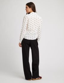 Chemise à pois