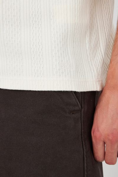 Polo maille fantaisie