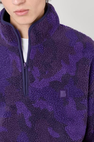 Sweat sherpa imprimée