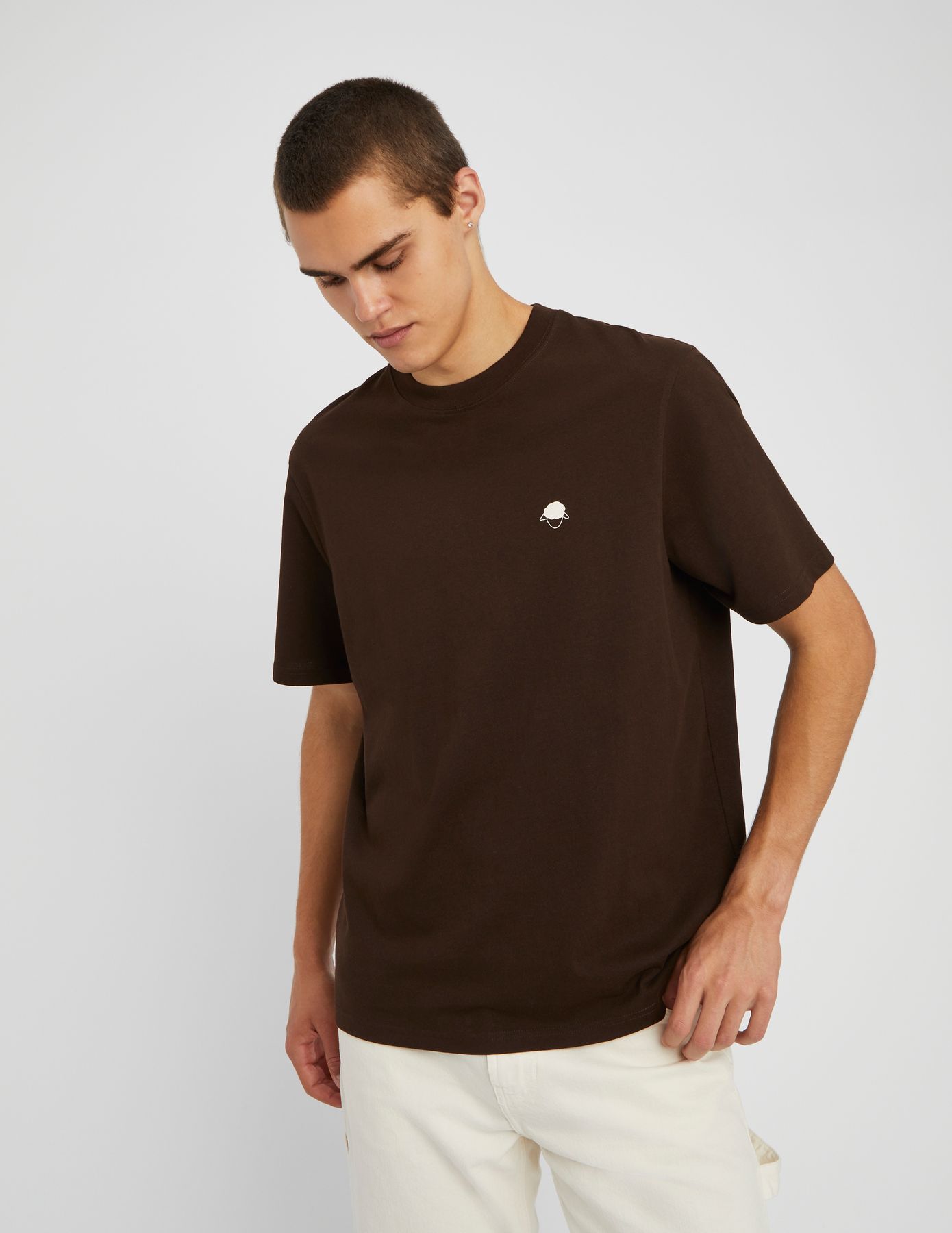 T-shirt imprim&eacute; devant dos