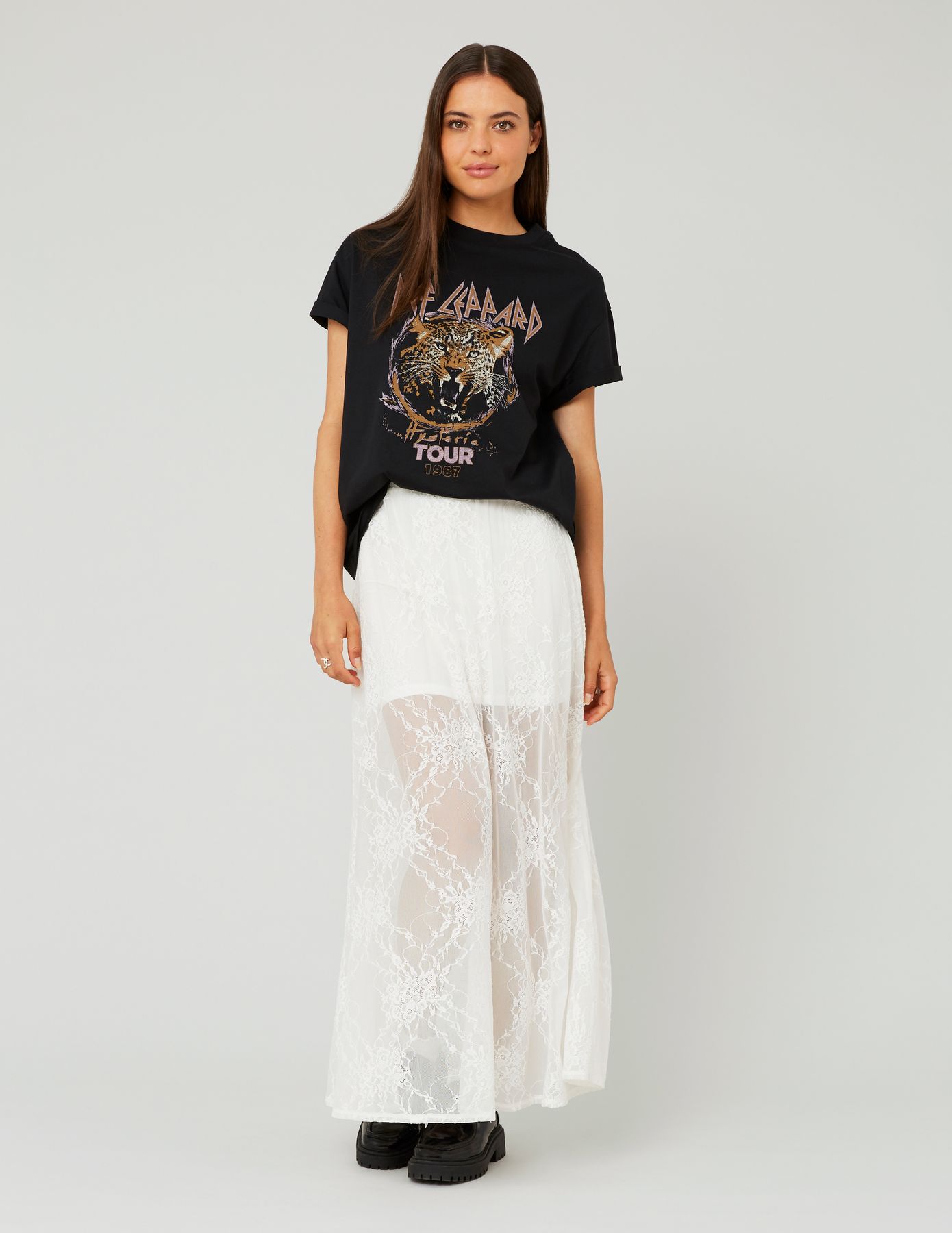 T-shirt imprimé collab Def Leppard
