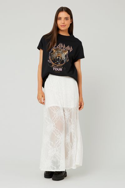 T-shirt imprimé collab Def Leppard