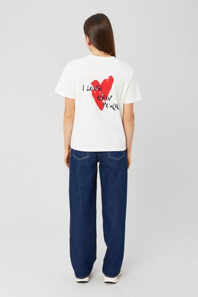 T-shirt imprimé devant/dos